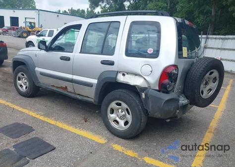 2006 Jeep Liberty Sport from USA, damaged, VIN 1J8GL48K56W195997